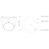 KAMERA AHD, HD-CVI, HD-TVI, PAL HAC-T2A51-U-0280B-S3-DIP - 5 Mpx 2.8 mm DAHUA