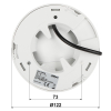 KAMERA AHD, HD-CVI, HD-TVI, PAL HAC-T3A21-Z-2712 - 1080p 2.7 ... 12 mm - MOTOZOOM DAHUA