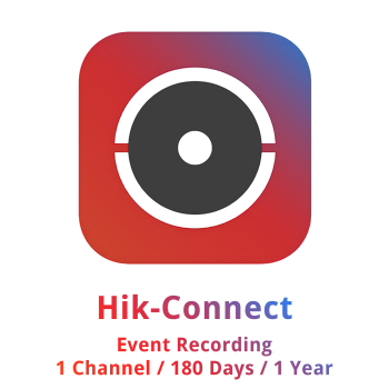 LICENCJA DO OPROGRAMOWANIA HC-EVENTRECORDING/180DAY/1CH/1Y Hikvision