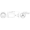 KAMERA IP HC25CB8R1-V - 8 Mpx 2.8 mm HONEYWELL