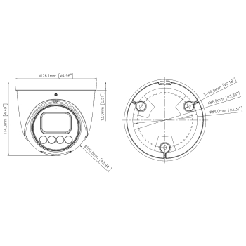 KAMERA IP HC25CE5R2-V - 5 Mpx 2.7 ... 13.5 mm - MOTOZOOM HONEYWELL