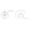 KAMERA IP HC25CE8R1-V - 8 Mpx 2.8 mm HONEYWELL