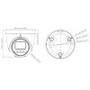KAMERA IP HC25CE8R2-V - 8 Mpx 2.7 ... 13.5 mm - MOTOZOOM HONEYWELL
