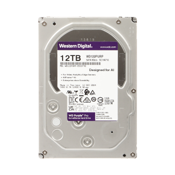 DYSK DO REJESTRATORA HDD-WD122PURP 12TB 24/7 WESTERN DIGITAL