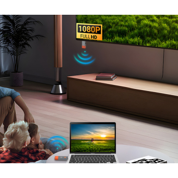 BEZPRZEWODOWY EXTENDER HDMI-EX-50/WL 5.8 GHz Delta Multimedia