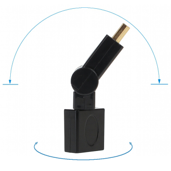 ŁĄCZNIK REGULOWANY HDMI-KR