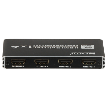 ROZGAŁĘŹNIK HDMI-SP-1/4-2.1 PAWONIK
