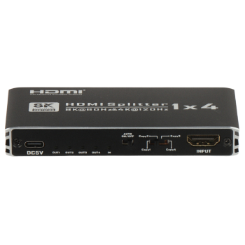 ROZGAŁĘŹNIK HDMI-SP-1/4-2.1 PAWONIK