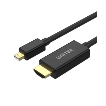 ADAPTER HDMI-W/DP-MINI-W-2M HDMI, Mini DisplayPort - 4K UHD UNITEK