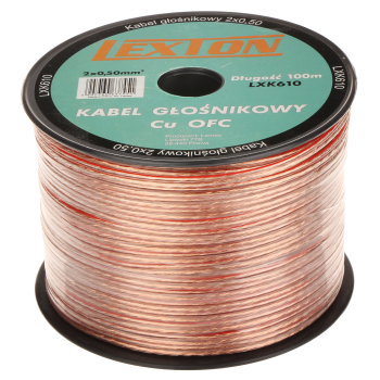 KABEL GŁOŚNIKOWY HI-FI/2X0.5