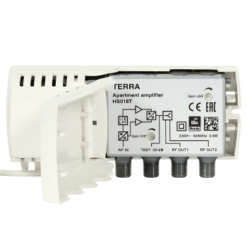 WZMACNIACZ WIELOZAKRESOWY HS-018T TERRA