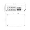 SWITCH POE HS4412-8ET-120 8-PORTOWY + 4 x SFP DAHUA