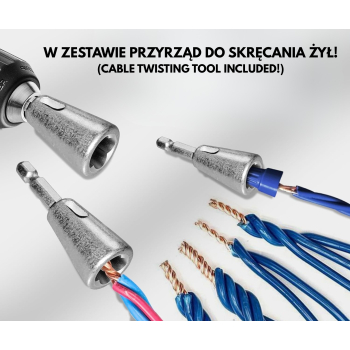 ZESTAW DO ŚCIĄGANIA IZOLACJI HT-EK4-2 DELTA TOOLS