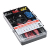ZACISKACZ + ZESTAW TULEJEK KABLOWYCH HT-HSC8 DELTA TOOLS