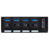 HUB USB 3.0 HUB-USB3.0-1/4 55 cm