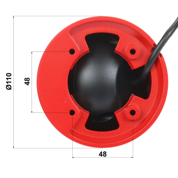 HYBRYDOWA KAMERA TERMOWIZYJNA IP HY-FT431LDP-TD1F4-MB 1.2 mm, 4 Mpx 4.0 mm WISUALARM