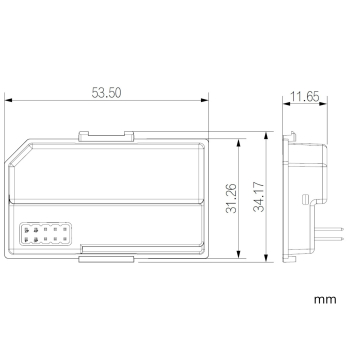 BEZPRZEWODOWY MODUŁ KOMUNIKACYJNY HY-MRF50-R8 868 MHz WISUALARM