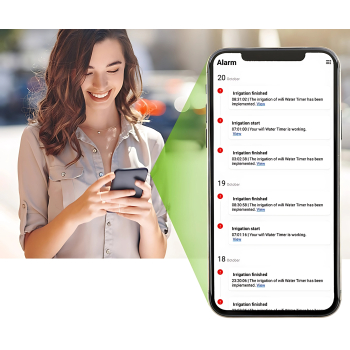 AUTOMATYCZNY SYSTEM NAWADNIANIA IK10PW-DLS Wi-Fi Tuya Smart RainPoint