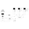 WIDEODOMOFON CYFROWY INS-MPR/4 ACO