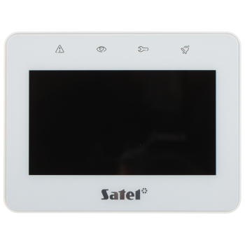 KLAWIATURA GRAFICZNA DO CENTRALI ALARMOWEJ INT-TSG2R-W SATEL