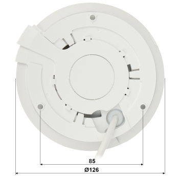 KAMERA IP IPC-EW5541-AS - 5 Mpx 1.4 mm - Fish Eye DAHUA