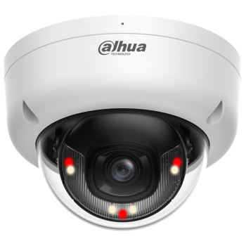 KAMERA WANDALOODPORNA IP IPC-HDBW1239E1-A-IL-0280B-S6 Smart Dual Light - 1080p 2.8 mm DAHUA