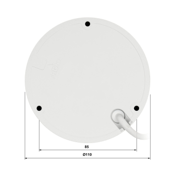 KAMERA WANDALOODPORNA IP IPC-HDBW2249E-S-IL-0360B WizSense Smart Dual Light - 1080p 3.6 mm DAHUA