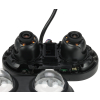PODWÓJNA KAMERA WANDALOODPORNA IP IPC-HDBW2449F-AS-E2-IL-0280B-BLACK WizSense Smart Dual Light 2 X 4 Mpx 2 X 2.8 mm DAHUA