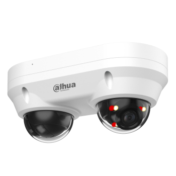 PODWÓJNA KAMERA WANDALOODPORNA IP IPC-HDBW2449F-AS-E2-IL-0280B WizSense Smart Dual Light 2 X 4 Mpx 2 X 2.8 mm DAHUA
