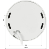 KAMERA WANDALOODPORNA IP IPC-HDBW2449F-AS-IL-0280B WizSense Smart Dual Light - 4 Mpx 2.8 mm DAHUA