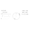 KAMERA WANDALOODPORNA IP IPC-HDBW2649E-S-IL-0280B WizSense Smart Dual Light - 6 Mpx 2.8 mm DAHUA