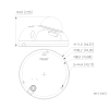 KAMERA WANDALOODPORNA IP IPC-HDBW3649F-AS-IL-0280B WizSense Smart Dual Light - 6 Mpx 2.8 mm DAHUA