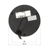 KAMERA WANDALOODPORNA IP IPC-HDBW3849E-AS-IL-0280B-BLACK WizSense Smart Dual Light - 8 Mpx 4K UHD 2.8 mm DAHUA