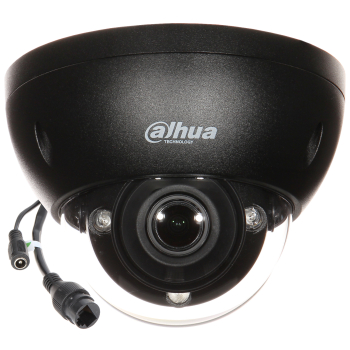 KAMERA WANDALOODPORNA IP IPC-HDBW5442E-ZE-2712-DC12AC24V-BLACK WizMind - 4 Mpx, 2.7 ... 12 mm - MOTOZOOM DAHUA