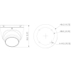 KAMERA IP IPC-HDW1639T-A-IL-0280B-S6 Smart Dual Light - 6 Mpx 2.8 mm DAHUA