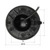 KAMERA IP IPC-HDW21249T-S-IL-0280B-BLACK WizSense - 12 Mpx 2.8 mm DAHUA