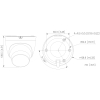 KAMERA IP IPC-HDW21249T-S-IL-0280B-S2 Smart Dual Light WizSense - 12 Mpx 2.8 mm DAHUA