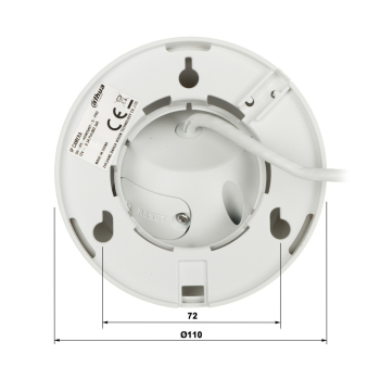 KAMERA IP IPC-HDW2649T-S-LED-0360B-PRO WizSense WizColor - 6 Mpx 3.6 mm DAHUA