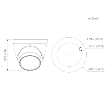 KAMERA IP IPC-HDW2649T-ZS-IL-27135 WizSense Smart Dual Light - 6 Mpx 2.7 ... 13.5 mm - MOTOZOOM DAHUA