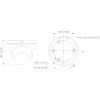KAMERA IP IPC-HDW2649TM-S-IL-0280B-BLACK WizSense Smart Dual Light - 6 Mpx 2.8 mm DAHUA