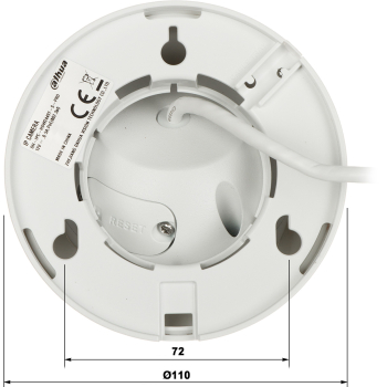 KAMERA IP IPC-HDW2849T-S-LED-0280B-PRO WizSense WizColor - 8 Mpx 2.8 mm DAHUA
