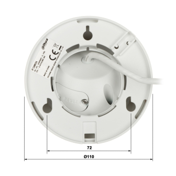 KAMERA IP IPC-HDW2849T-S-LED-0360B-PRO WizSense WizColor - 8 Mpx 3.6 mm DAHUA