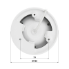 KAMERA IP IPC-HDW2849T-ZS-IL-27135-S2 Smart Dual Light WizSense - 8 Mpx 4K UHD 2.7 ... 13.5 mm - MOTOZOOM DAHUA