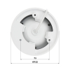 KAMERA IP IPC-HDW3649T-ZS-IL-27135 Smart Dual Light AcuPick WizSense - 6 Mpx 2.7 ... 13.5 mm - MOTOZOOM DAHUA