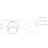 KAMERA IP IPC-HDW3849H-AS-PV-0280B-PRO-BLACK TiOC Full-Color - 8.3 Mpx 4K UHD 2.8 mm DAHUA