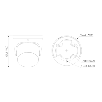 KAMERA IP IPC-HDW3849H-ZAS-PV-27135-S5-BLACK TiOC WizSense - 8.3 Mpx 4K UHD 2.7 ... 13.5 mm DAHUA