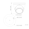 KAMERA IP IPC-HDW5559T-ZE-IL-27135-BLACK WizMind - 5 Mpx 2.7 mm ... 13.5 mm DAHUA
