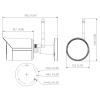 KAMERA IP IPC-HFW1230DS-SAW-0280B Wi-Fi - 1080p 2.8 mm DAHUA