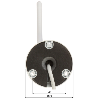 KAMERA IP IPC-HFW1230DS-SAW-0280B Wi-Fi - 1080p 2.8 mm DAHUA
