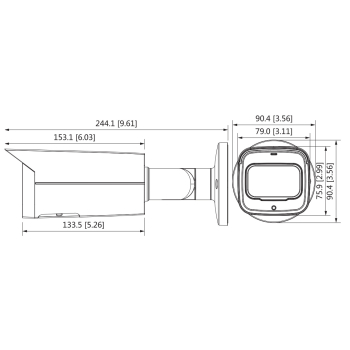 KAMERA IP IPC-HFW1431T-ZS-2812-S4 - 4 Mpx 2.8 ... 12 mm - MOTOZOOM DAHUA